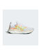 Solarboost 4 Damen Sportschuhe Laufen Cloud White / Pulse Lime / Light Flash Orange