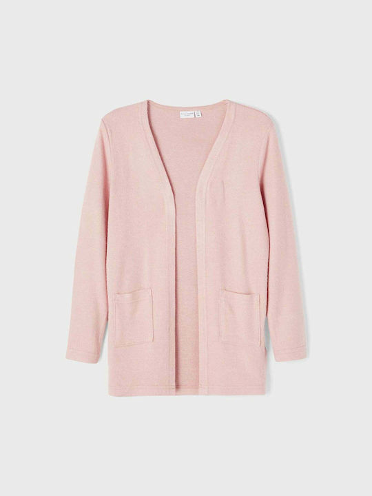 Cardigan pentru copii Tricotat Roz