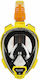 ARIA QR+ Yellow Full Face Snorkel Mask L/XL
