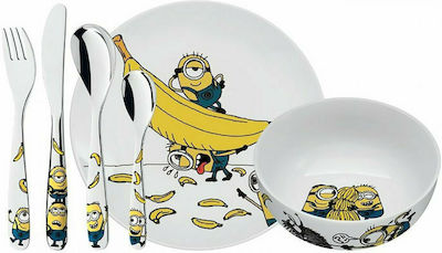 WMF Feeding Set Minions made of Porcelain White 6pcs