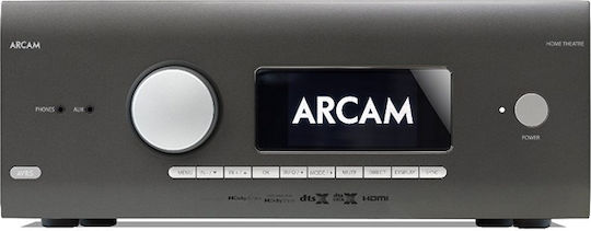 Arcam AVR5 Усилвател Home Cinema 4K 7 Канала 85W/8Ω с Dolby Atmos Черен