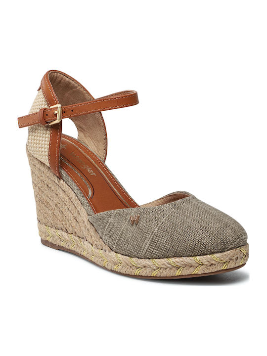 Brava Women's Platform Espadrilles Gray