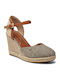 Brava Women's Platform Espadrilles Gray