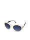 Ysl Women's Sunglasses with White Plastic Frame YSL6556 Y753