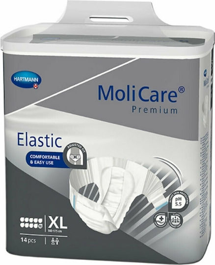 Hartmann Molicare Premium Elastic Пелени за инконтиненция 10 Drops XLarge 14бр