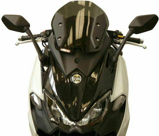 Fabbri Motorcycle Windshield & Windscreen Tinted Visor for Sym Maxsym 500 335mm x 330mm / 508 ABS 2020-2021 3348/DS