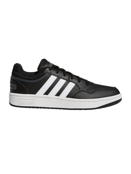 Adidas Hoops 3.0 Ανδρικά Sneakers Core Black / Cloud White / Grey Six