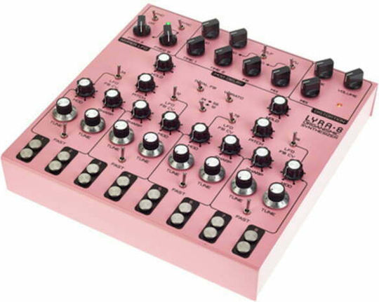 Soma Synthesizer Lyra-8 με Πλήκτρα Ροζ