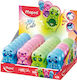 Maped Loopy Mini Cute Πλαστική Ξύστρα με Γόμα (Διάφορα Χρώματα) 1τμχ