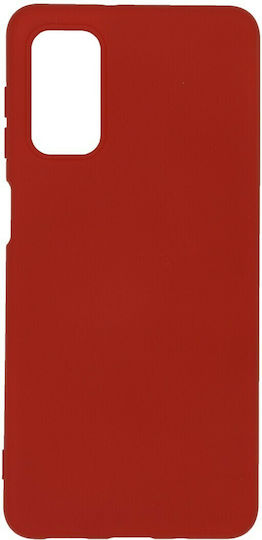 Ancus Liquid Back Cover Σιλικόνης Κόκκινο (Galaxy M52)