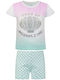 Energiers Kids' Pajamas Summer Multicolored Wake Up Mermaizing