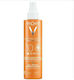 Vichy Capital Soleil Cell Protect Water Fluid Αντηλιακή Κρέμα για το Σώμα SPF30 σε Spray 200ml