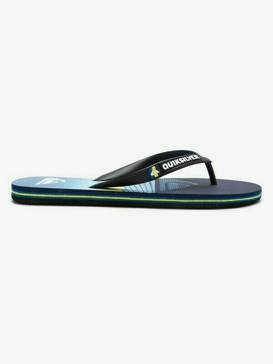 Quiksilver Molokai Panel Flip Flops σε Μαύρο Χρώμα