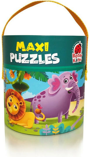 Παιδικό Puzzle Ζωολογικός Κήπος για 3+ Ετών 11pcs Roter Kafer