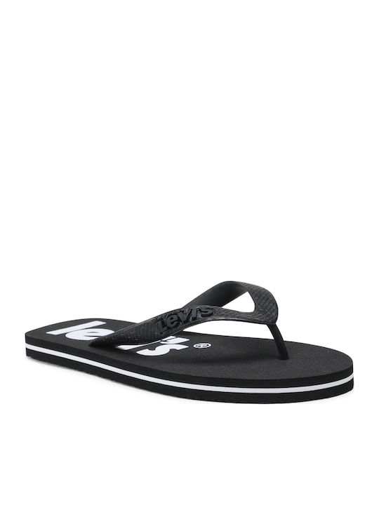 Dixon Poster Slapi Bărbați Flip Flops Negri