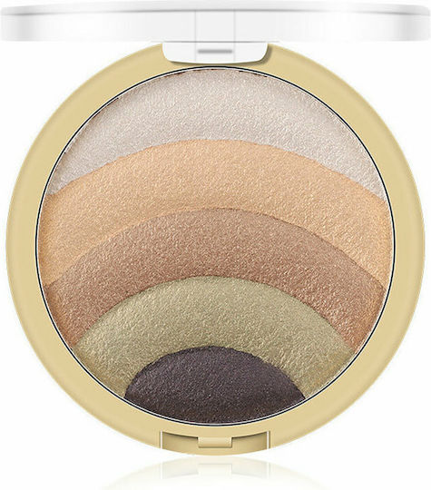 Miss Rose Highlighters Παλέτα με Σκιές Ματιών σε Στερεή Μορφή 12gr