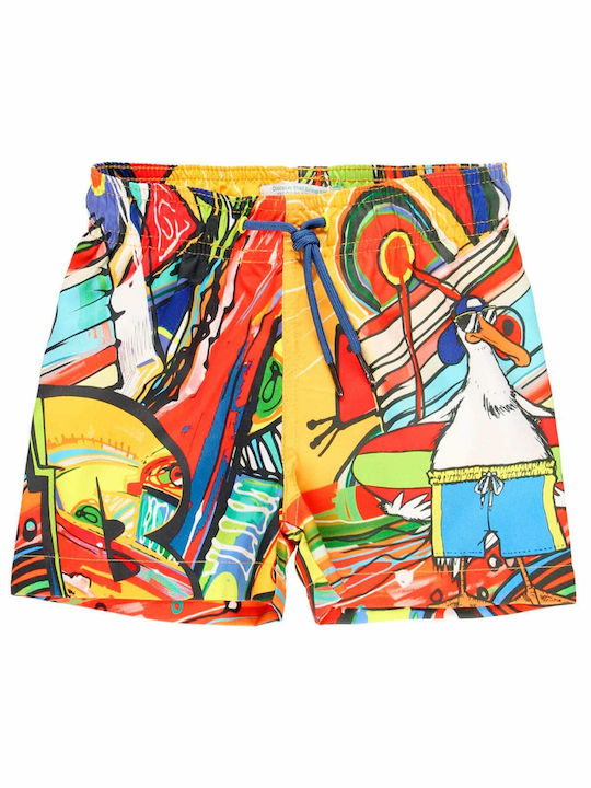 Boboli Kids Swimwear Swim Shorts Multicolour