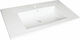 Fayans Linea 800 Inset Sink Porcelain 80x43x17cm White