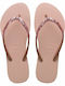 Slim Glitter II Women's Flip Flops Ballet Rose/Golden Blush