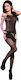 Chilirose Sexy Bodystocking Mesh Black