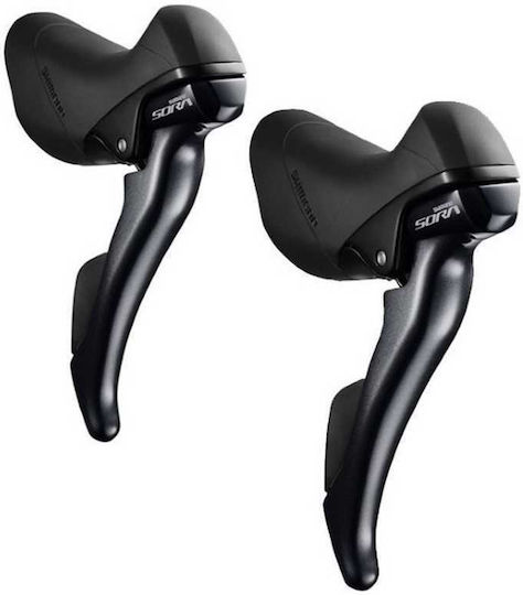 Shimano ST-R3000/3030 Σετ Λεβιέδες Ταχυτήτων Ποδηλάτου 3x9sp