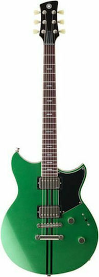 Yamaha Revstar RSS20 Ηλεκτρική Κιθάρα Double Cut με HH Διάταξη Μαγνητών Flash Green με Θήκη