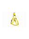 Pet Interest Ham pentru câini Type A Galben Mediu 20mm x 40-60cm 3206-M
