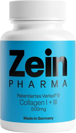 Zein Pharma Collagen C ReLift Тип 2 500мг с Витамин C 60 капси