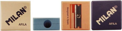 Milan Plastic Pencil Sharpener (Μiscellaneous Colours)