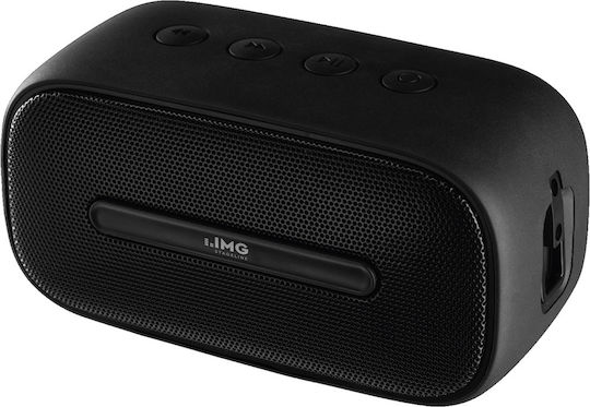 IMG Stageline Enano1 Αδιάβροχο Ηχείο Bluetooth 5W με Ραδιόφωνο και Διάρκεια Μπαταρίας έως 6 ώρες Μαύρο