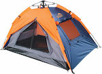 Solart Αυτόματη Σκηνή Camping Igloo Πορτοκαλί 3 Εποχών για 2 Άτομα 200x140x115εκ.