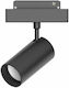 Optonica Einzel LED Spot in Schwarz Farbe
