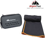 AlpinPro DryFast Towel Face Microfiber Black 100x50cm.