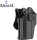 Amomax Per-Fit Universal LH Pistol Belt Holster AM-UHL