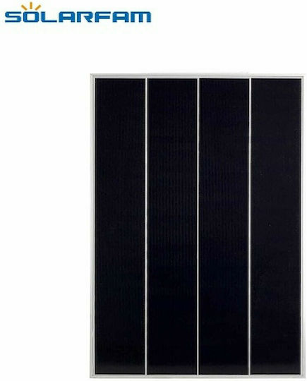 Solarfam Shingle Monocrystalline Solar Panel 200W 12V 1190x890x30mm