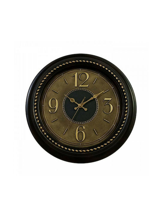 Ankor Silent Antique Wall Clock Plastic Bronze/Gold Ø37.9cm