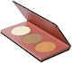 Dido Cosmetics PH302 Mehrfarbige Lidschatten-Palette in Pulverform