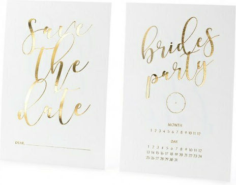 PartyDeco 10 Προσκλήσεις 110172 ZPWP1-019M