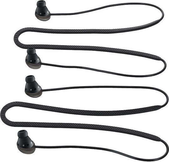 KWmobile Anti-Lost Strap σε Μαύρο χρώμα για Galaxy Buds Live / Pro