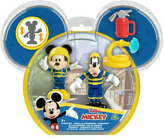 Giochi Preziosi Miniatur-Spaßspielzeug Mickey Mickey & Goofy Feuerwehrmänner Für 3+ Jahre