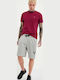 FBM005-05103 Men's Athletic Shorts Gray
