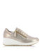 Ragazza Damen Sneakers Gold