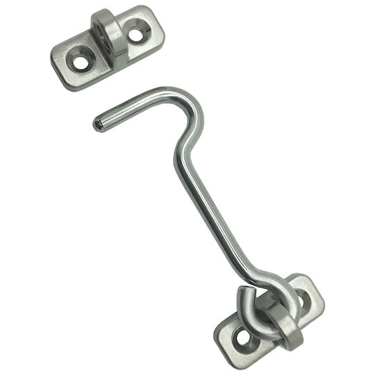 FFG Türhaken Vorhängeschloss Silber