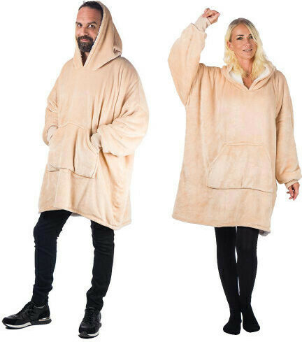 HomeVero Comfort Κουβέρτα με Μανίκια 70x90εκ. Μπεζ HomeVero Comfort Κουβέρτα με Μανίκια 70x90εκ. Μπεζ