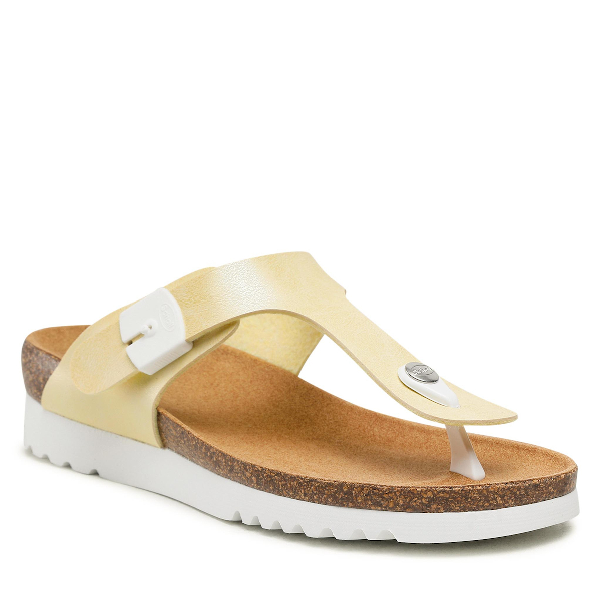 Scholl Boa Vista Up Med Women's Flat Sandals Anatomic in Yellow
