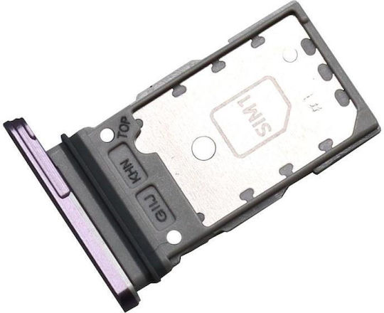Sim Card Slot Purple Galaxy S21 FE 5G