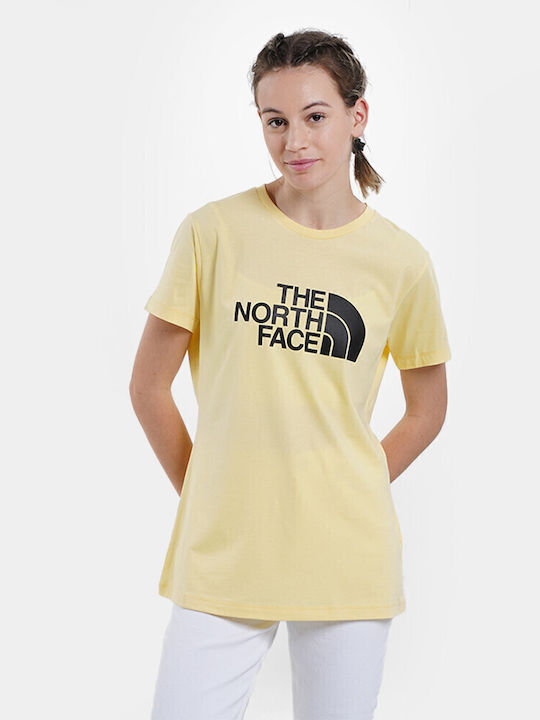 The North Face Γυναικείο Αθλητικό T-shirt Κίτρινο