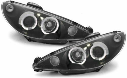 Sonar Front Lights Angel Eyes Peugeot 206 Set of 2 Pieces