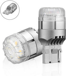 NovSight Lampen Auto & Motorrad T20 LED 6500K Kaltes Weiß 12V 9W 2Stück