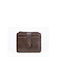 Bull Captain Men's Leather Wallet with RFID Brown